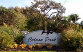 Image of Calusa Park Sign