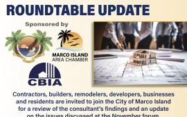Announcement Flyer for the Builders and Business Owner Rountable 