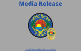 Police Patch and Badge. Reads: Media Release 