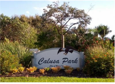 Image of Calusa Park Sign