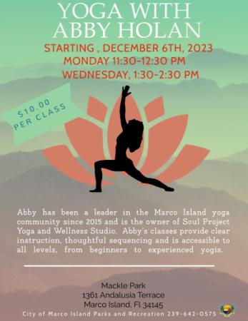 New Flyer for Yoga