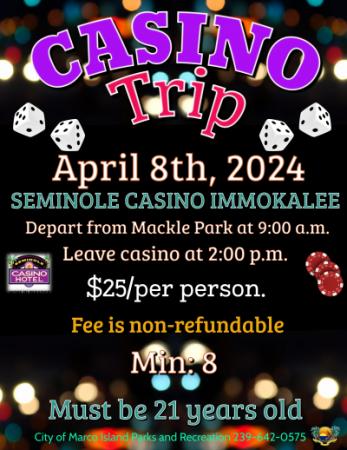 April Casino Trip
