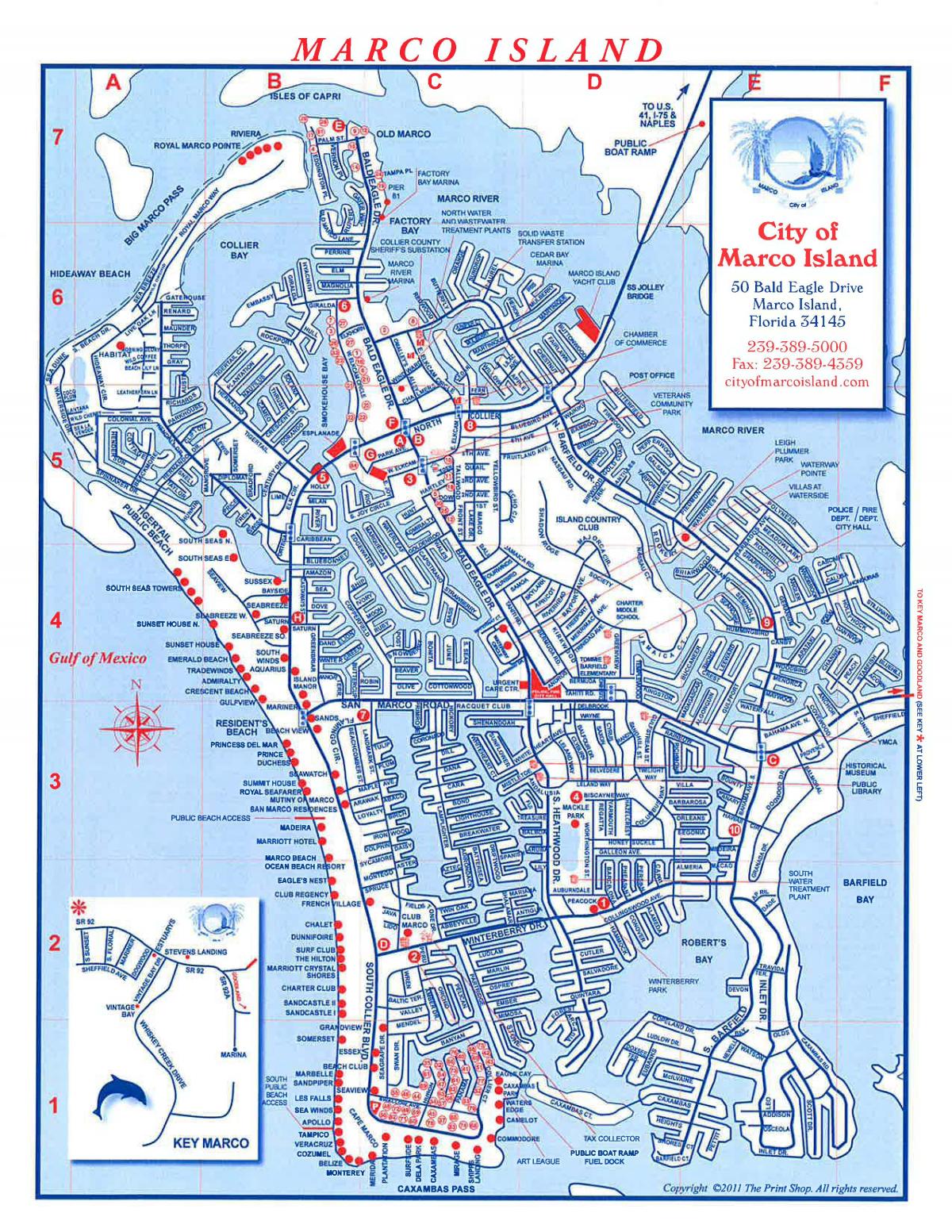 City of Marco Island MAP