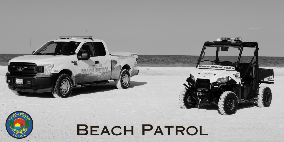 beach patrol truck and polaris